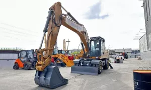 Колесный экскаватор HENGTE HT190W 